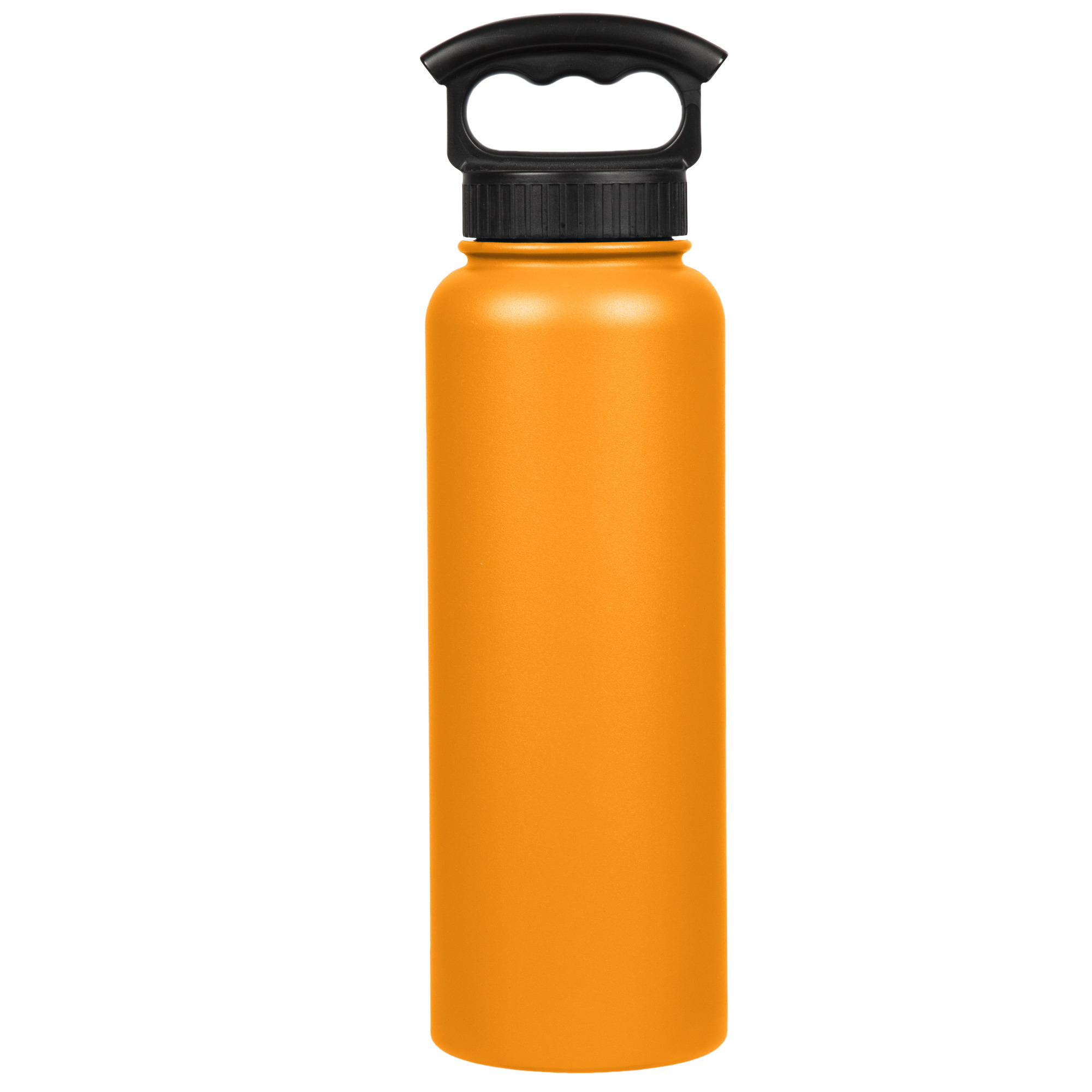 FIFTY/FIFTY, 40oz - Solar Orange Bottle-3 Finger Grip Cap, Size 40 oz, Color Orange, Model# V40006OR0